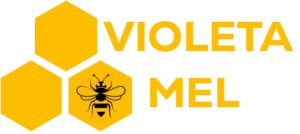 Logotipo violeta mel