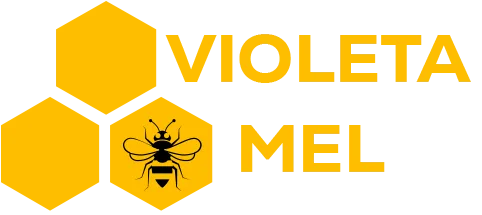 Logotipo violeta mel
